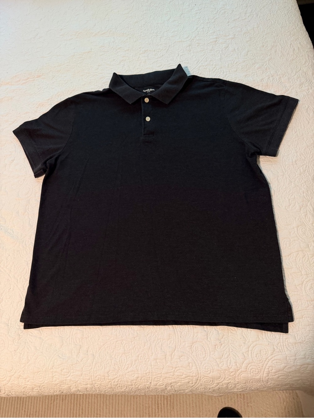 Goodfellow & Co Men's Every Wear Polo Shirt - Railroad Gray - XL EUC